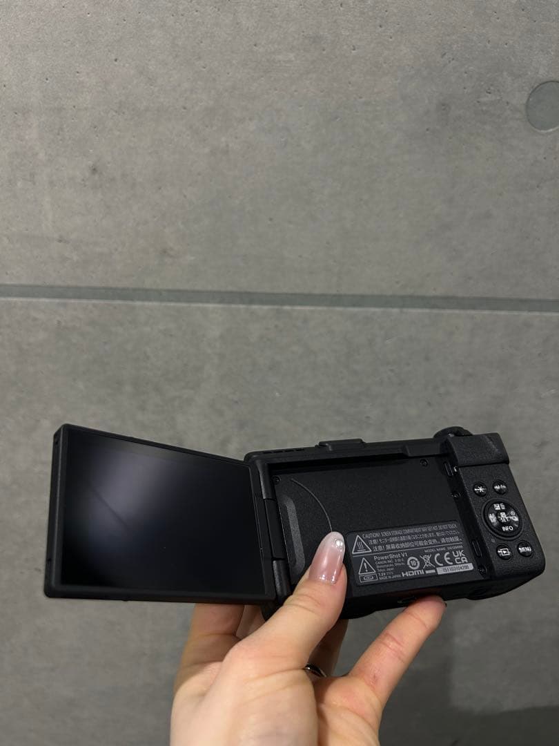 Canon PowerShot V1コンパクトデジタルカメラ 箱、SDカード付き