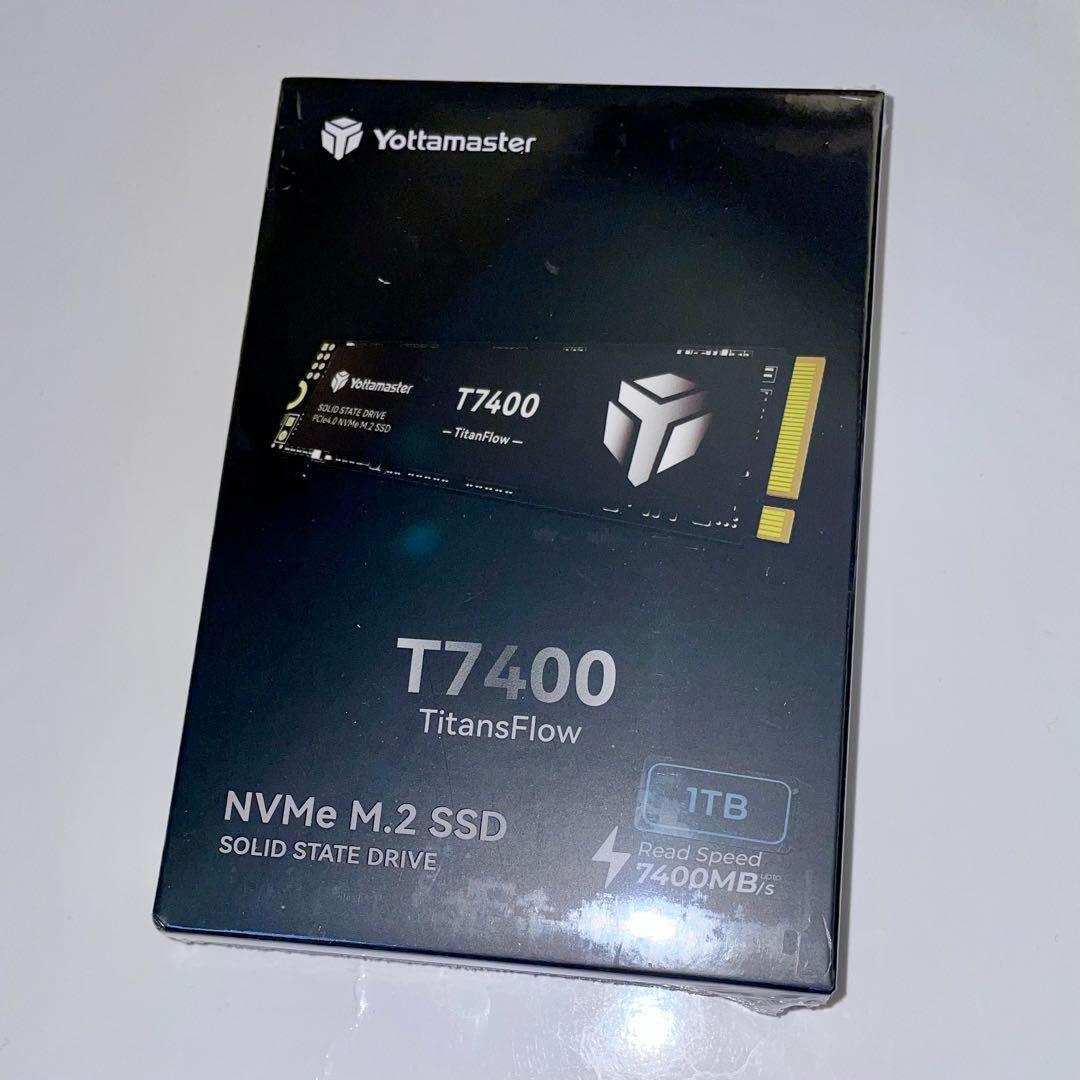 Yottamaster T7400 1TB SSD ストレージ 容量拡張 TLC