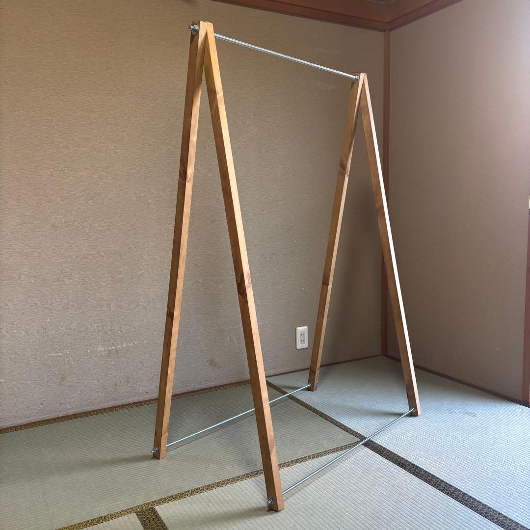 ハンドメイド　ハンガーラック　オーダー受け付けます。