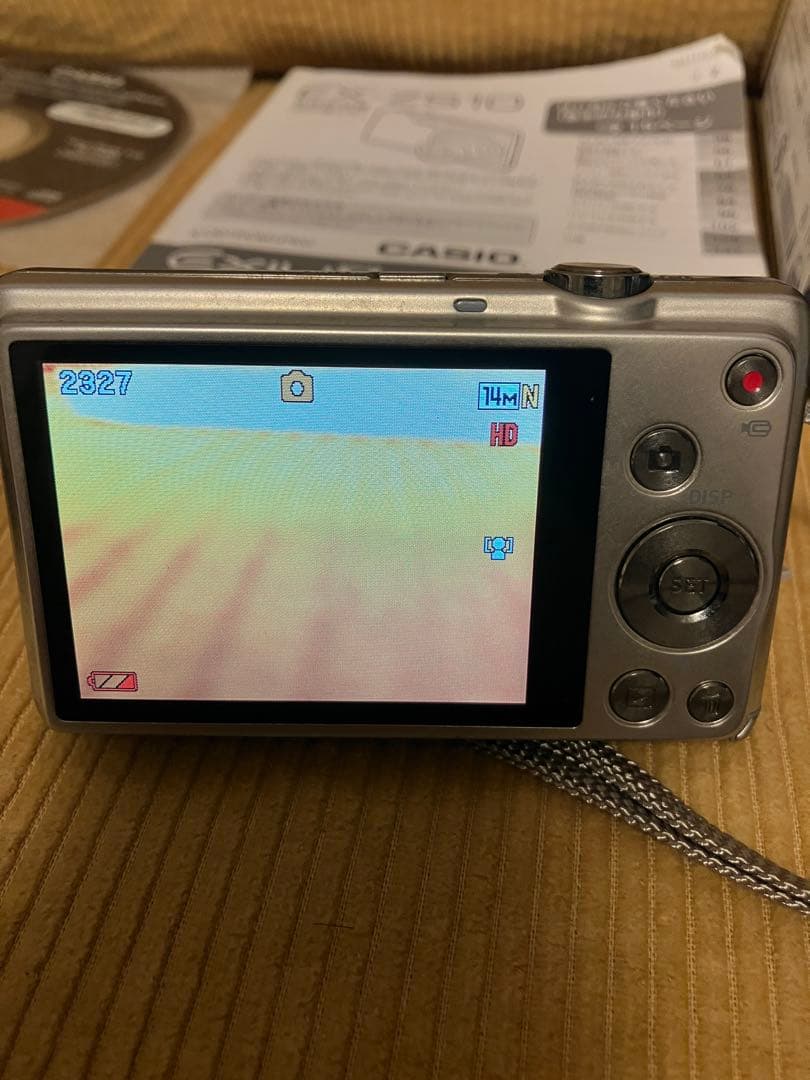 【動作品・備品元箱付】CASIO EXILIM EX-ZS10