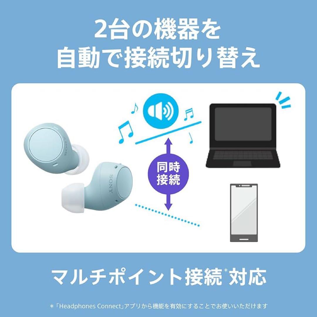 新品未開封美品　ソニー(SONY) 完全ワイヤレスイヤホン WF-C510