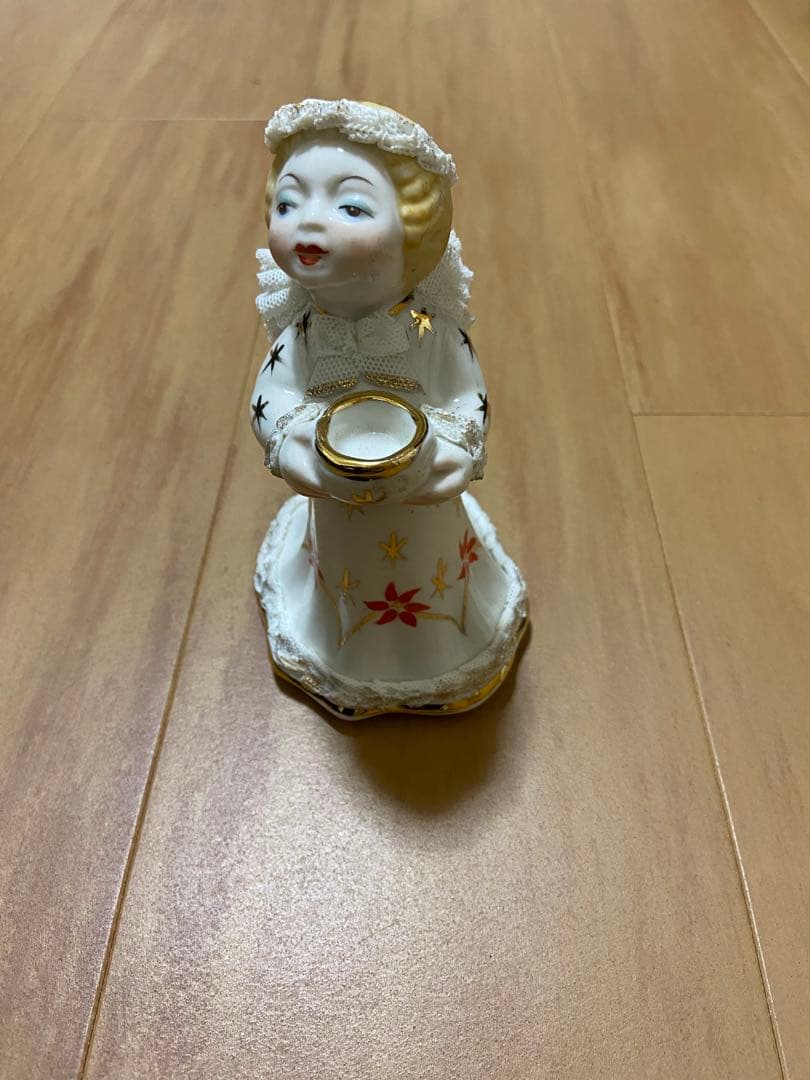 アイリッシュドレスデン陶器置物