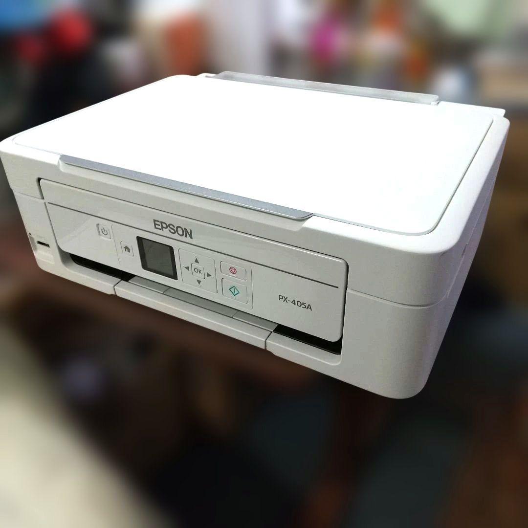 【きれいに印刷OK】エプソンインクジェット複合機 カラリオ PX-405A +α