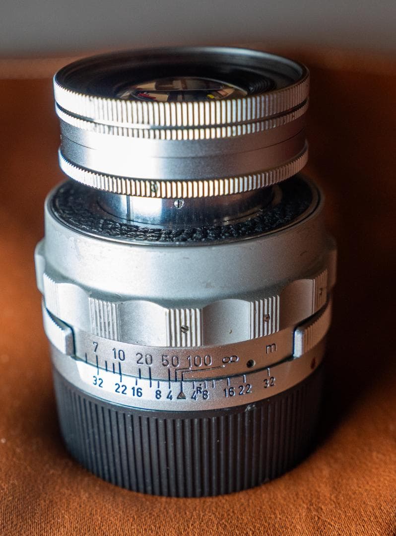 Leitz Elmar 90mm f/4 レンズ