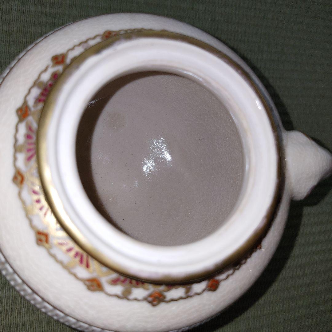 秋草図双耳三足香炉 坂下光石 (造) 茶道具 /香道具