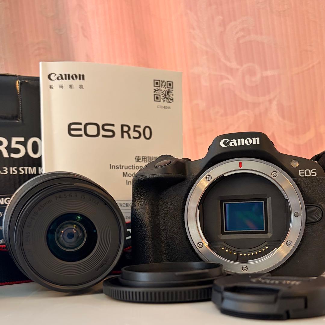 Canon EOS R50 ミラーレスカメラ　18-45mm レンズキット