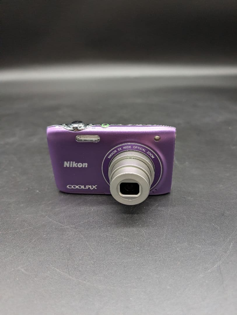 【撮影OK】Nikon COOLPIX S3100 動作確認済 パープル