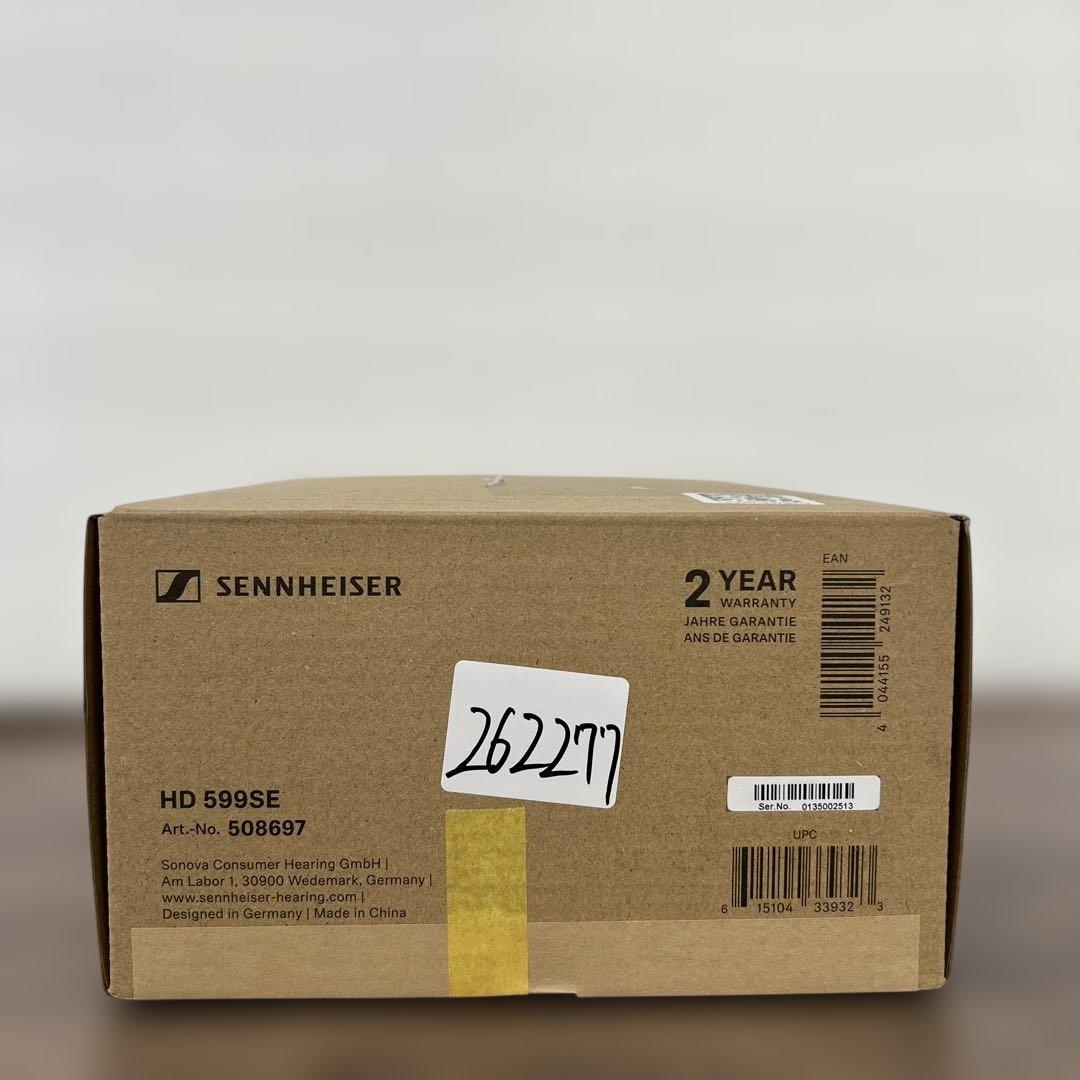 262277Sennheiser ヘッドホン 有線 HD 599 SE