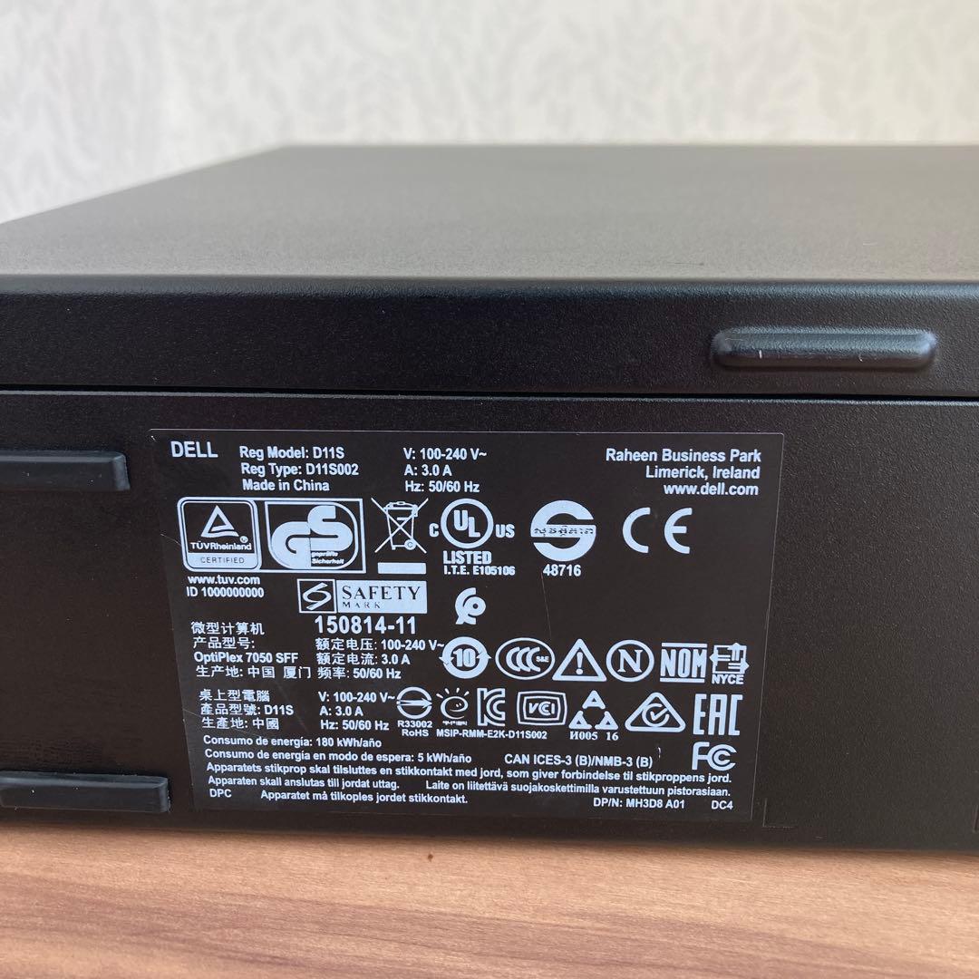 DELL i7 メモリ32GB NVIDIA SSD1000Gフルセット