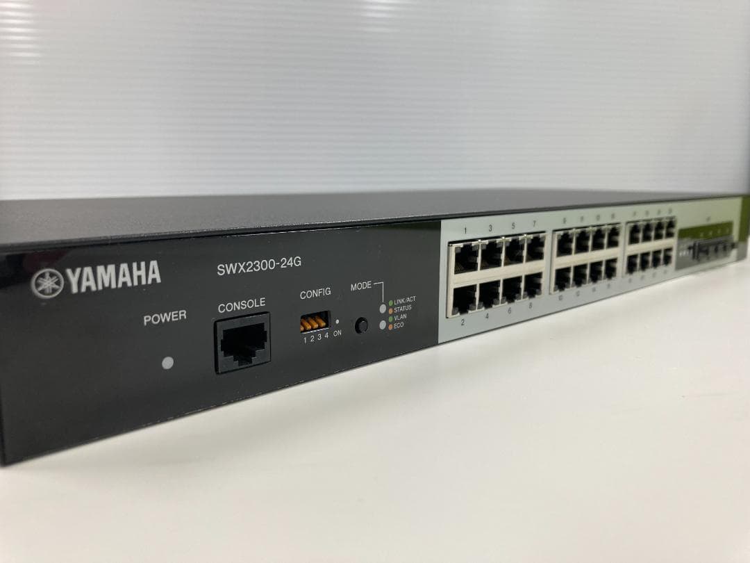 YAMAHA L2スイッチ SWX2300-24Gラスト1台