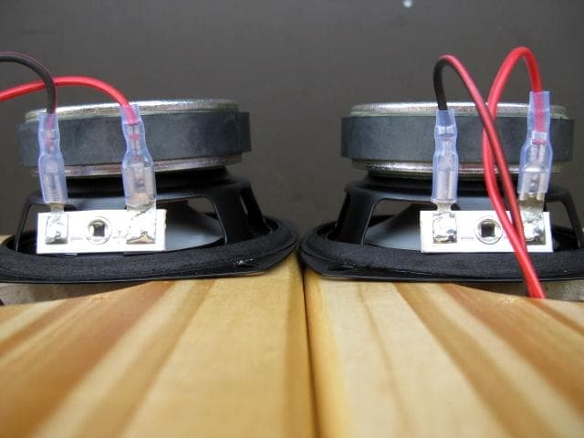 FOSTEX 　フルレンジスピーカー　自作　ペア