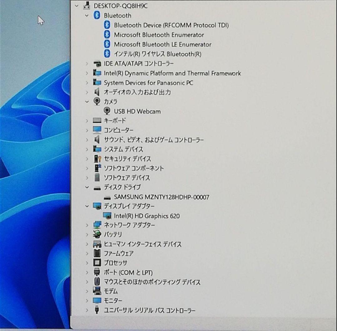 12.1型 Panasonic CF-SZ6Y15VS SSD16GB訳アリ