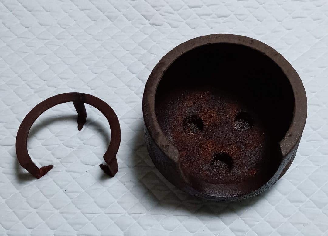 茶釜と風炉