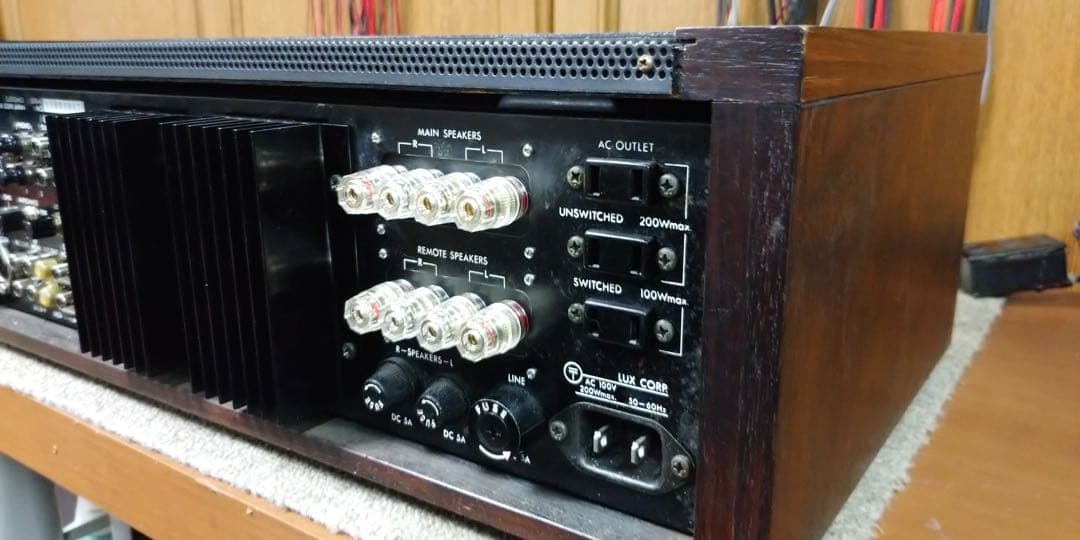 LUXMAN ブリメインアンプ Ｌ-507