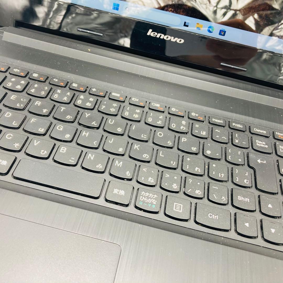 高性能ノートパソコン 大画面 大容量ストレージ！Lenovo オフィス 06