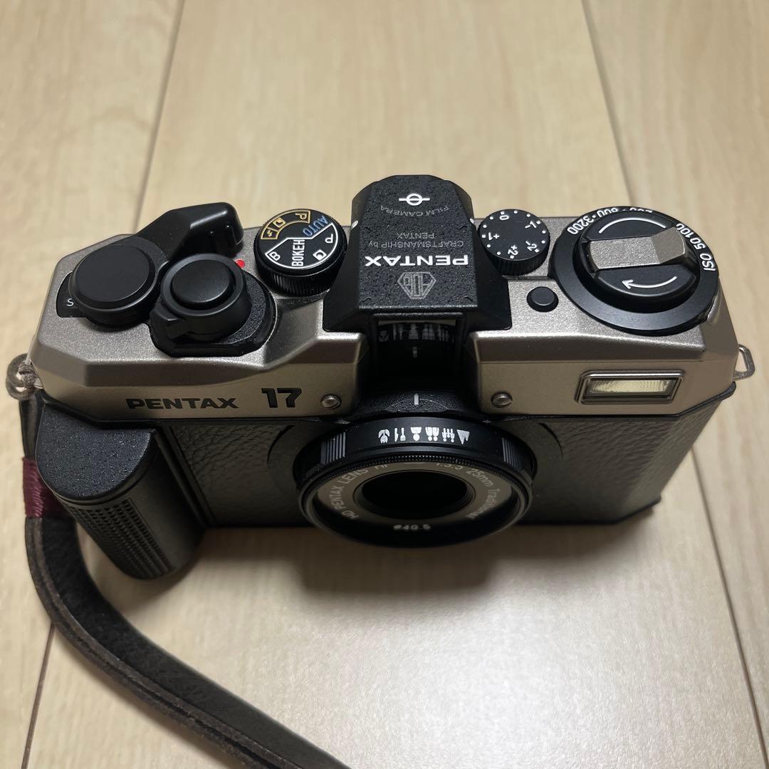 【美品】PENTAX 17 フィルムカメラ 動作確認済