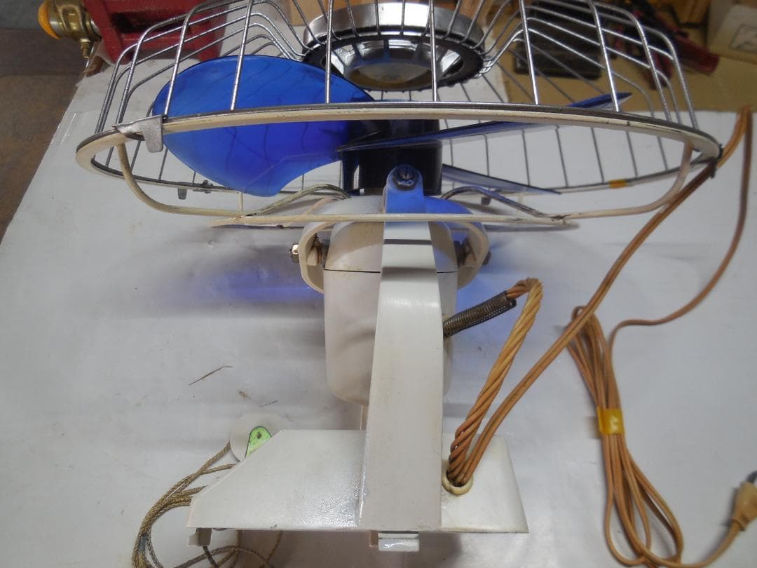 昭和レトロ天井扇風機　ナショナル