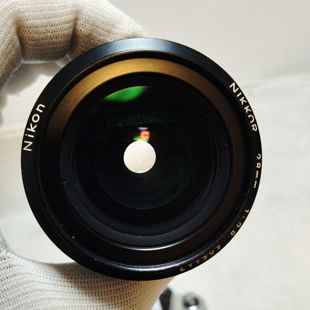 【美品】Nikon FM Nikkor28mm f2.8 単焦点レンズ