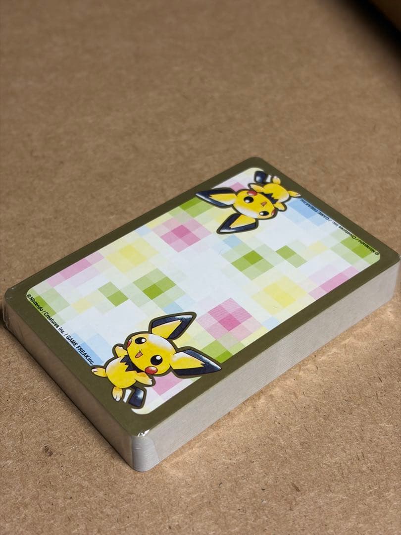 未使用 ポケモントランプ PART2 金 ポケモン ピチュー