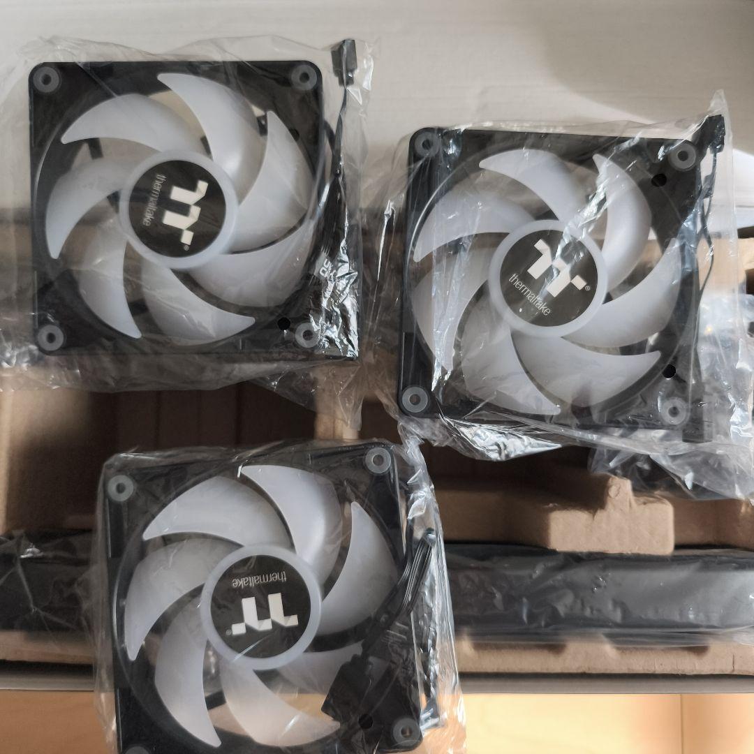 PC用ファン・クーラー thermaltake th360 v2 argb sync black