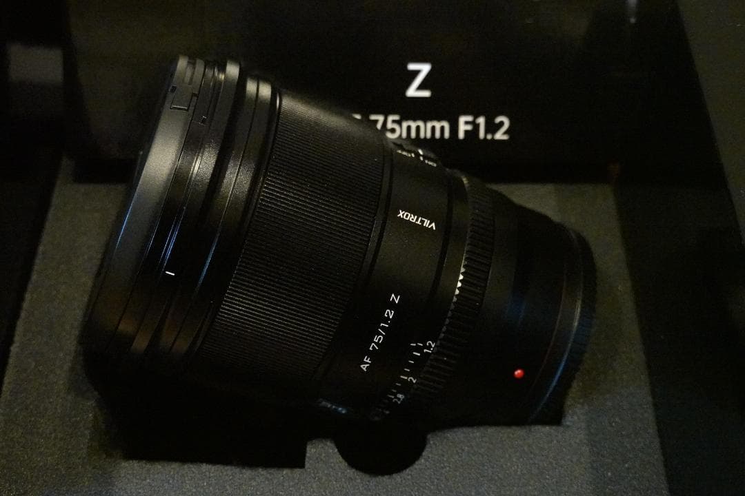 ★超美品★VILTROX AF 75mm F1.2 Pro Z-mount