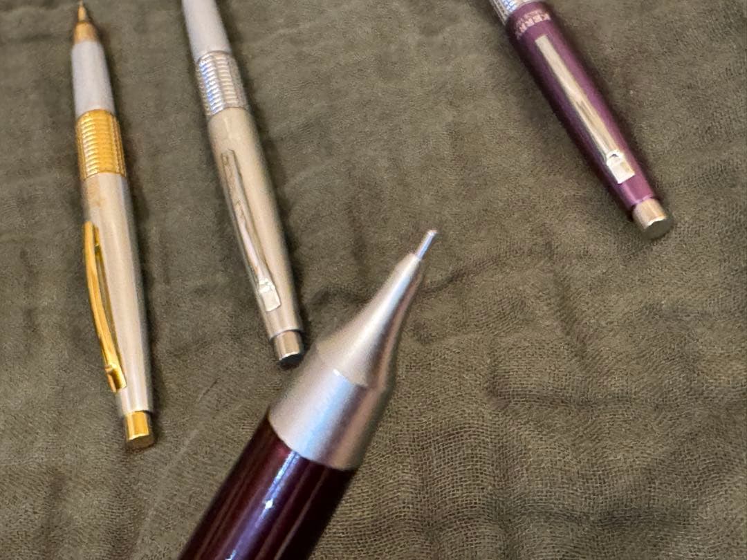 ぺんてる Kerry ケリー 万年CIL シャープペンシル 限定 4本セット
