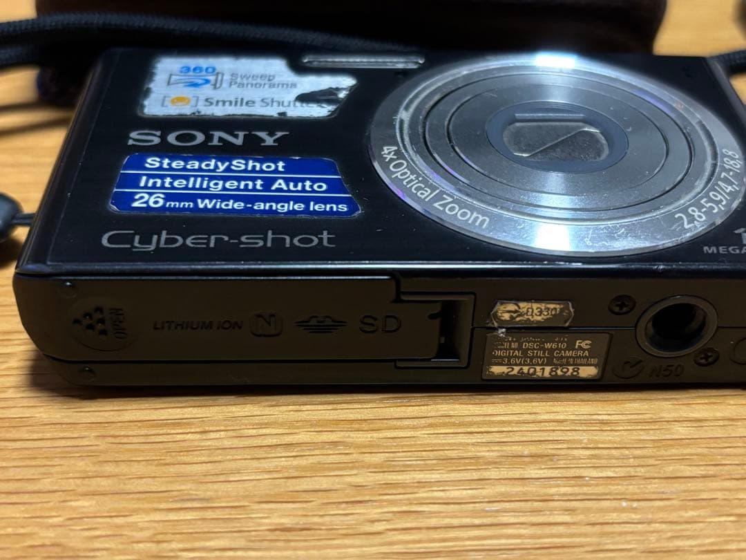 CCDセンサーSONY Cyber-shot DSC-W610 コンデジ