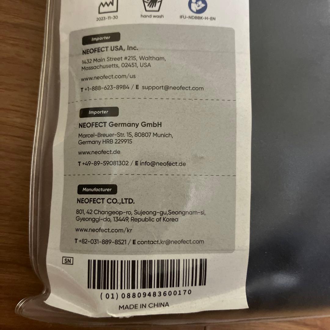 サポーター 足首 neofect 右 ドロップフットブレース 通気性 黒