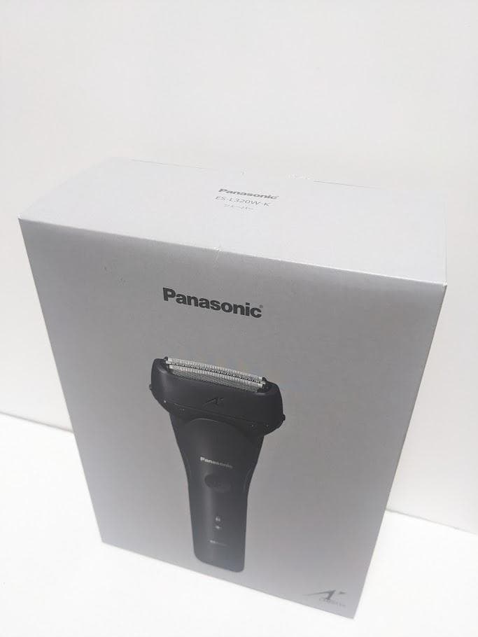 【新品未開封】Panasonic ES-L320W-K ラムダッシュ 3枚刃