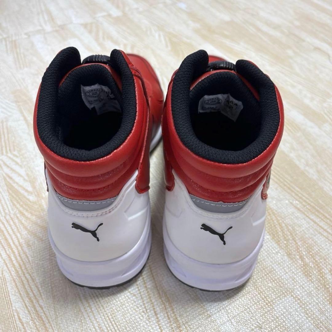 【新品】PUMA プーマ 安全靴 作業靴 RIDER 2.0 RED MID