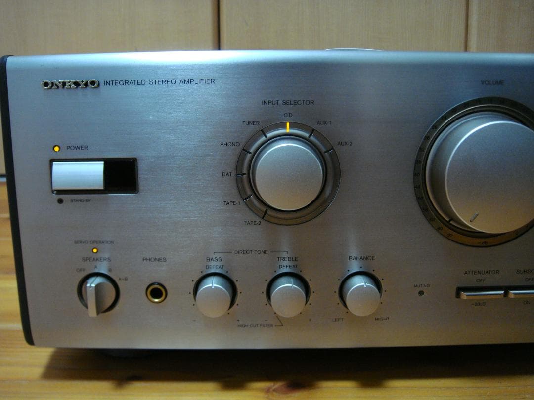 整備済 程度良 ONKYO オンキョー Integra A-917 取説付