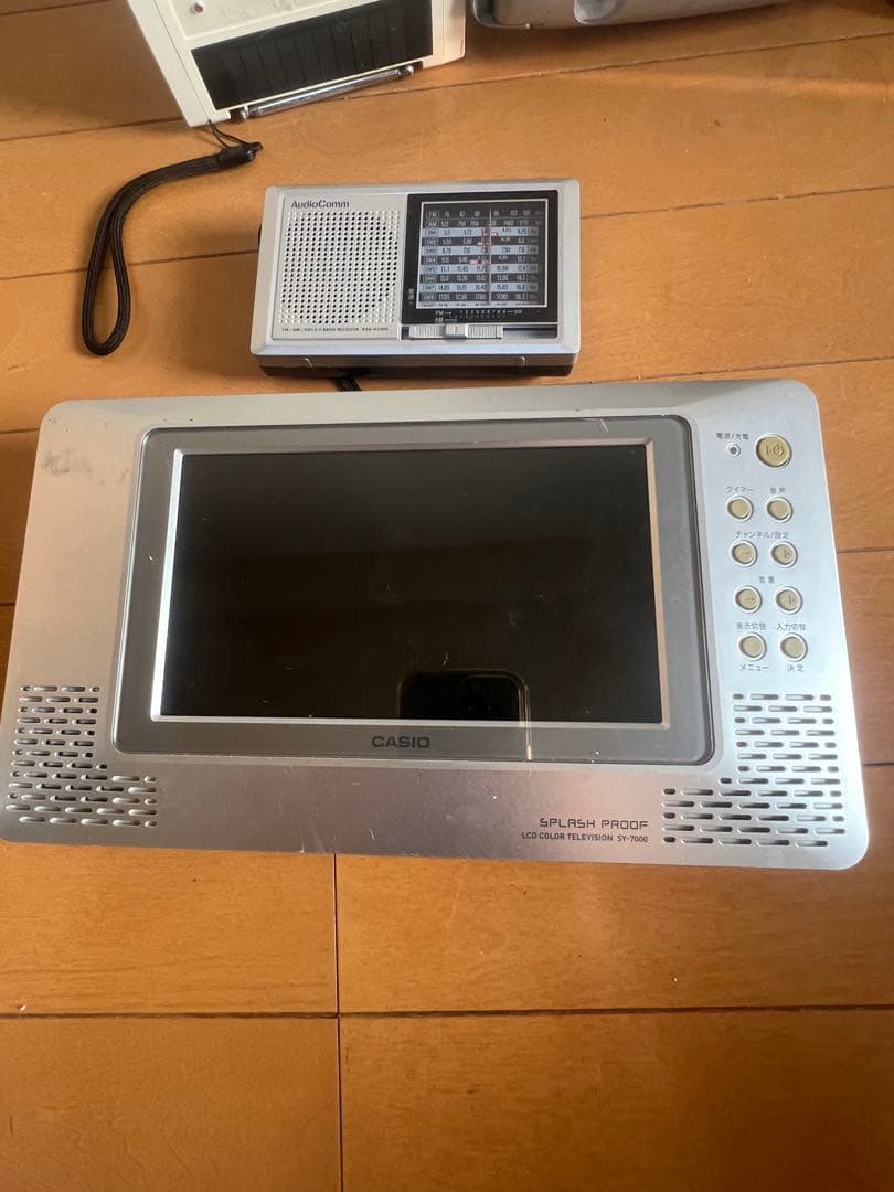CASIO カセットプレーヤー シルバー ブラック