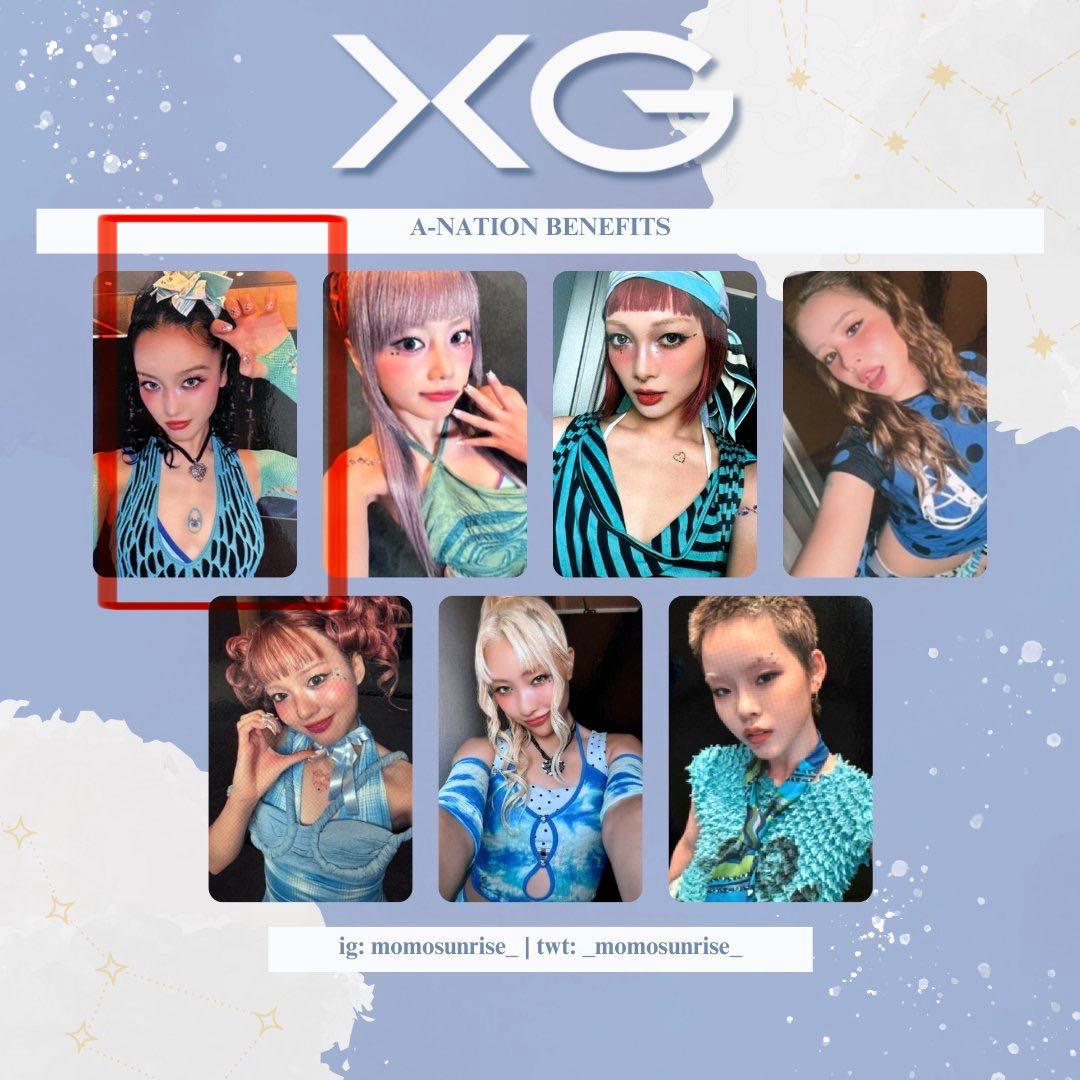 XG CHISA チサ 直筆サイン a-nation 限定トレカ