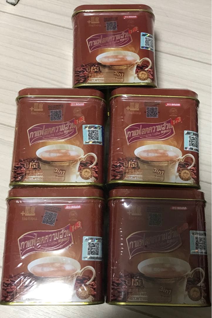 Lishou coffee strong 5個w/o can