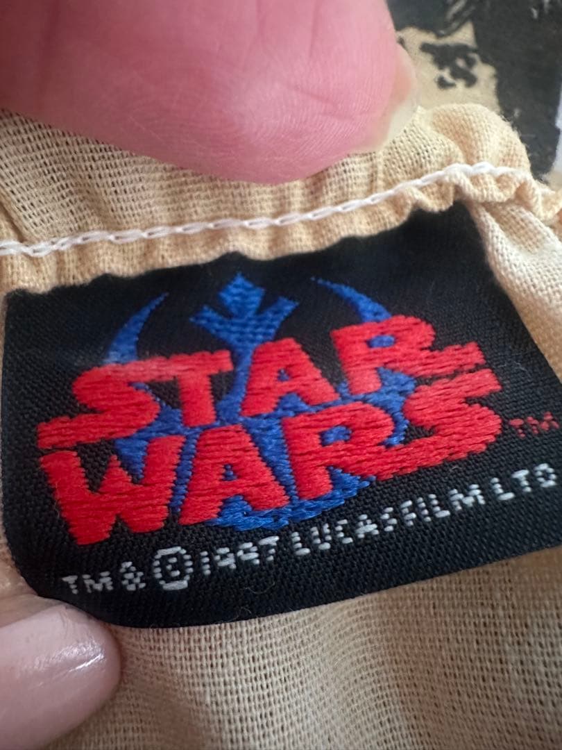 1997年スターウォーズ フィットシーツ　ヴィンテージ ダースベイダー 古着