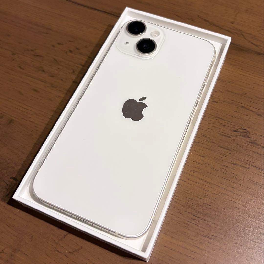 iPhone 14 256GB 箱有【スターライト】