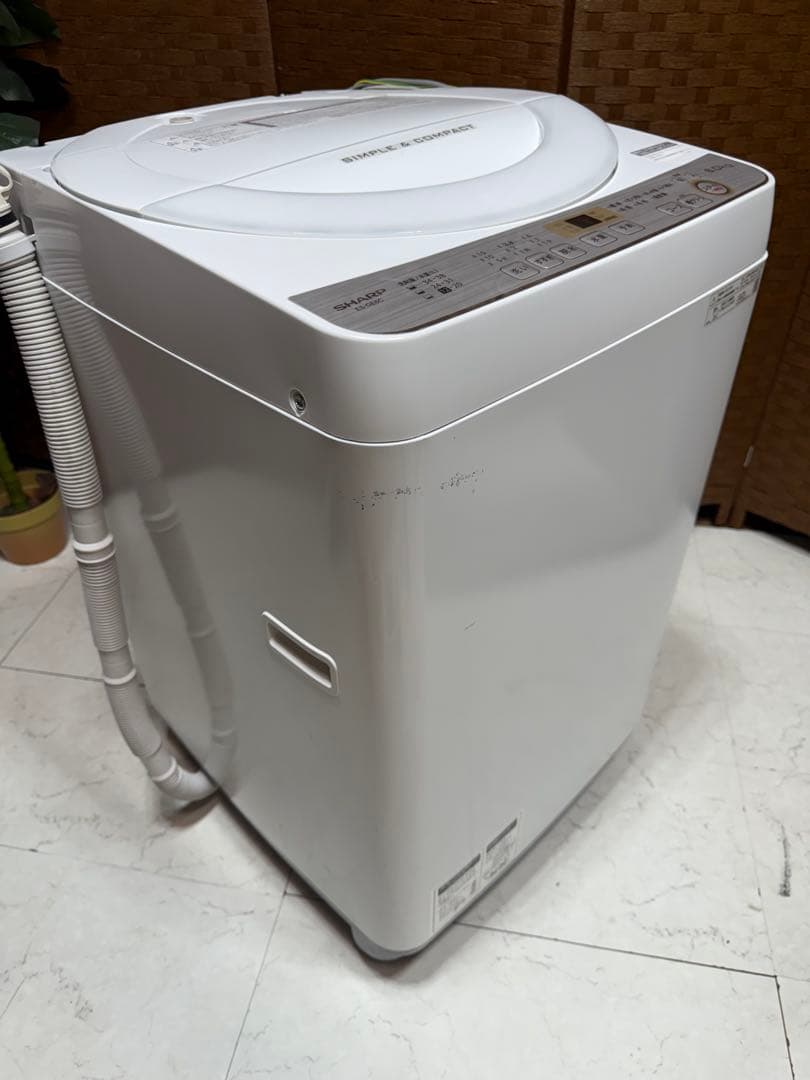 #4 SHARP全自動洗濯機 ES-GE6C