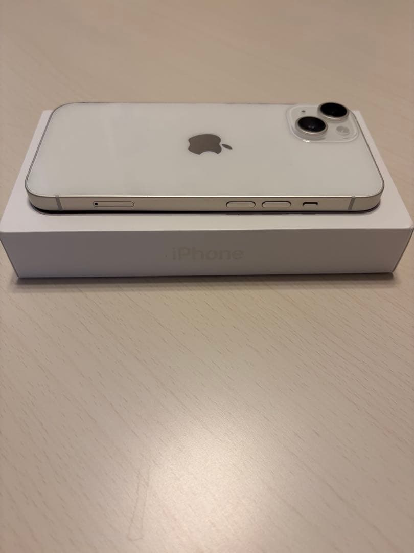 iPhone14 128GB SIMフリー ○判定 バッテリー84% 箱あり