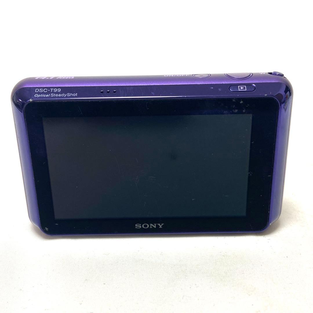 SONY Cyber-shot DSC-T99 パープル 14.1 メガピクセル
