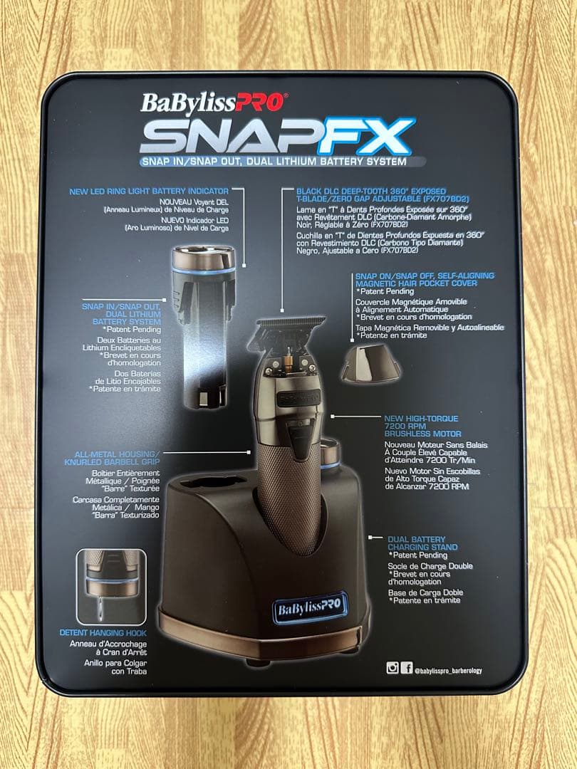 BaBylissPRO FX797 スキンフェードカット必需品❗️