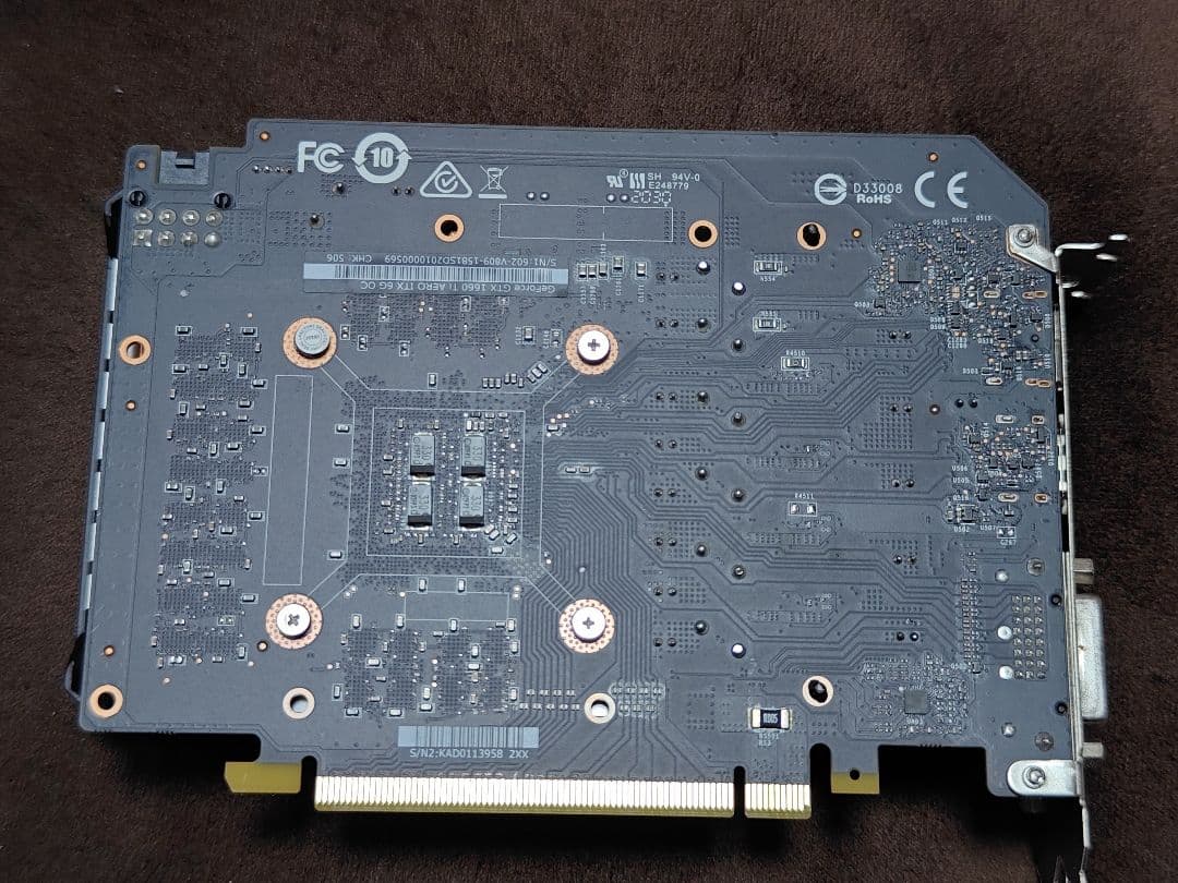 グラフィックボード・グラボ・ビデオカード MSI GTX 1660 Ti AERO ITX 6GB GDDR6 OC