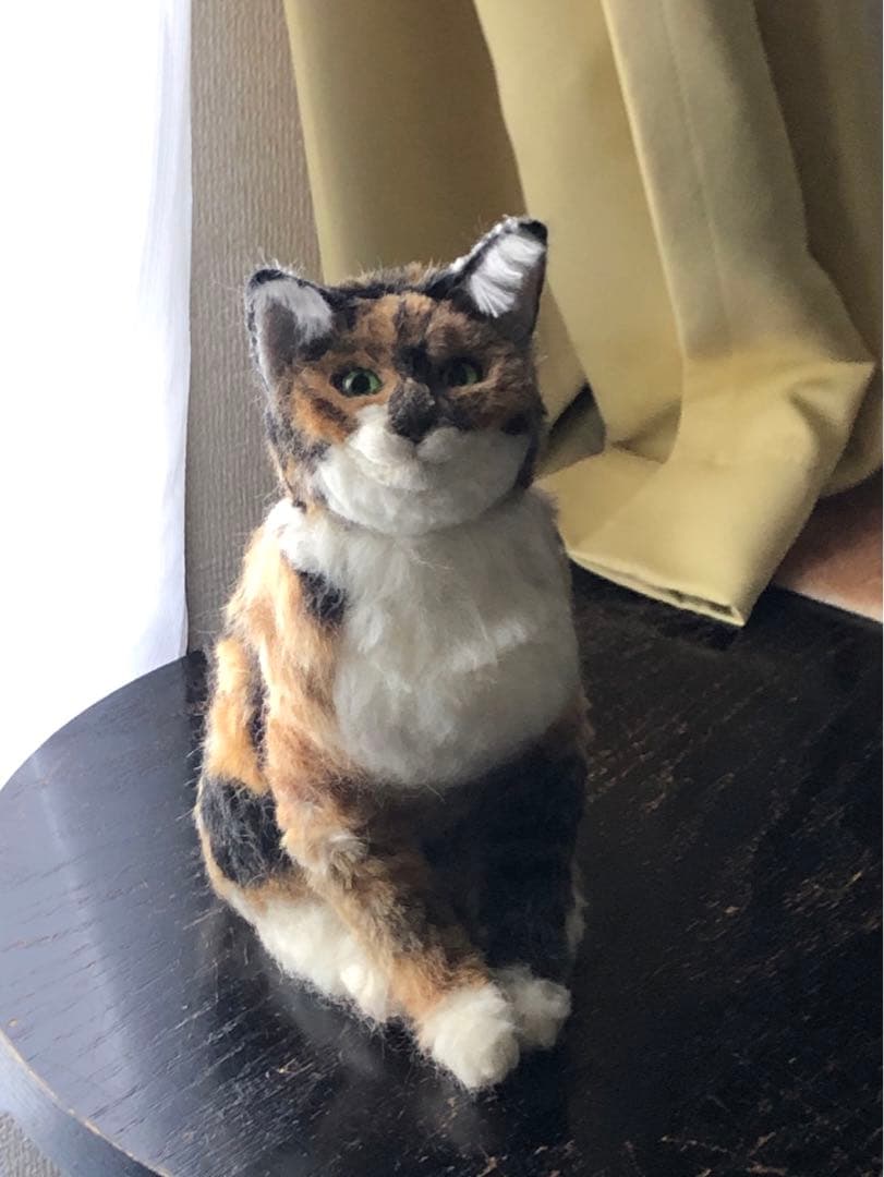 羊毛フェルト　猫　犬　オーダー　うちの子　そっくり　リアル