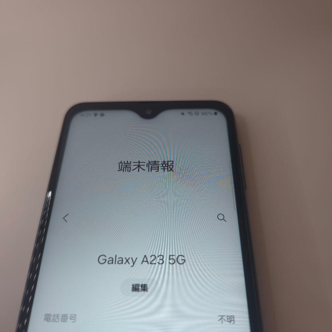 Galaxy A23 5G アンドロイド14 シムフリー 168