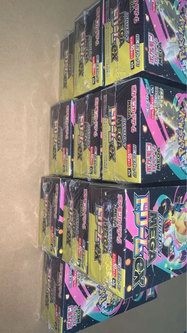 ポケモンカード MEGAドリームex 10BOX 完全未開封 シュリンク付き