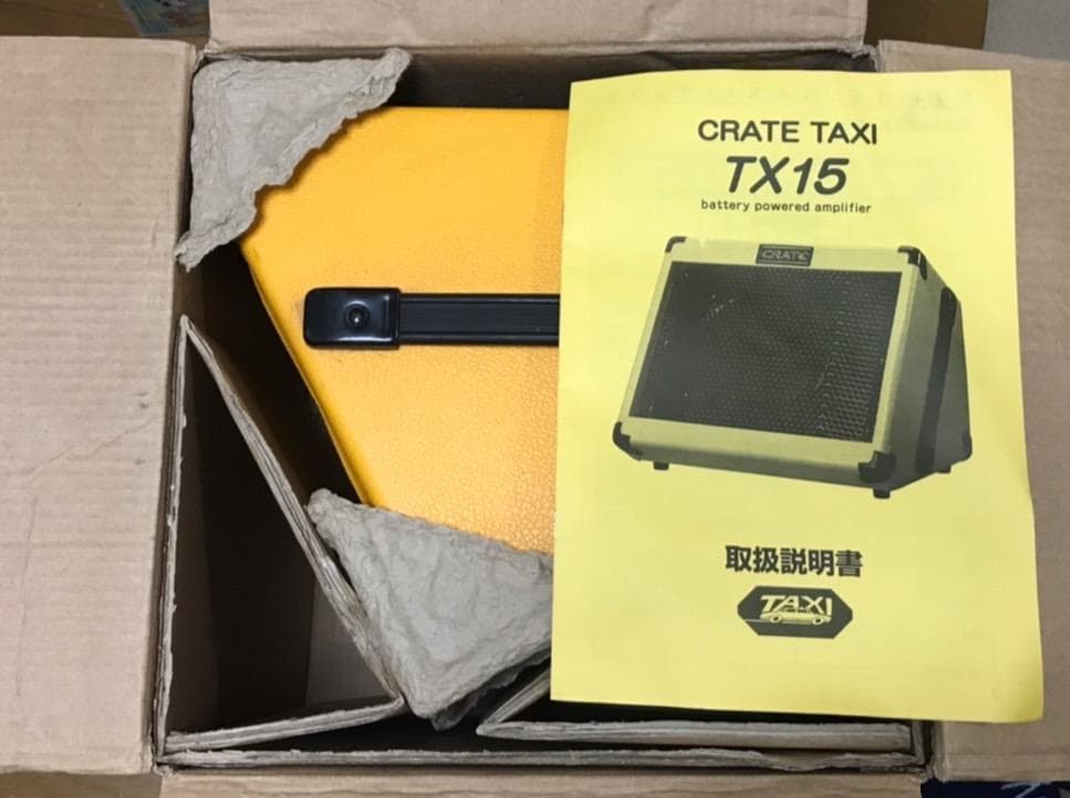 CRATE クレイト TX15J ギターアンプ ストリートアンプ 説明書 箱付き