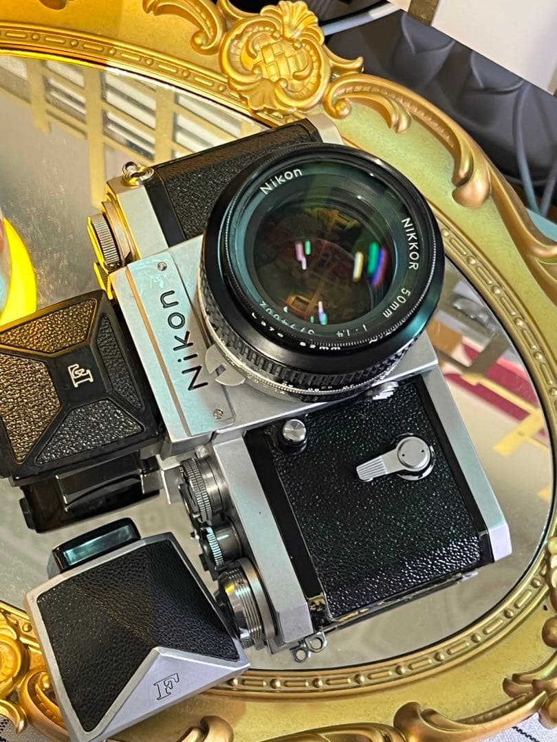Nikon F アイレベル ウエストレベルファインダー 50mm f1.4セット