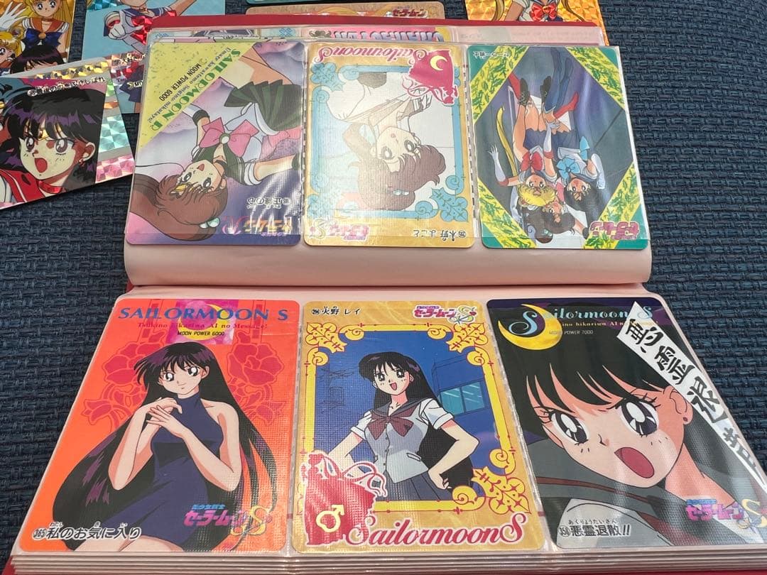 【120枚】30セーラームーンカード【30年前の当時物】