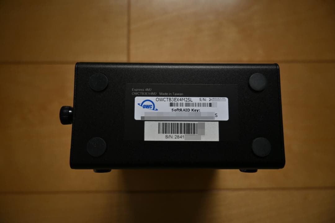 OWC Express 4M2（M.2 SSD - 4 スロット）