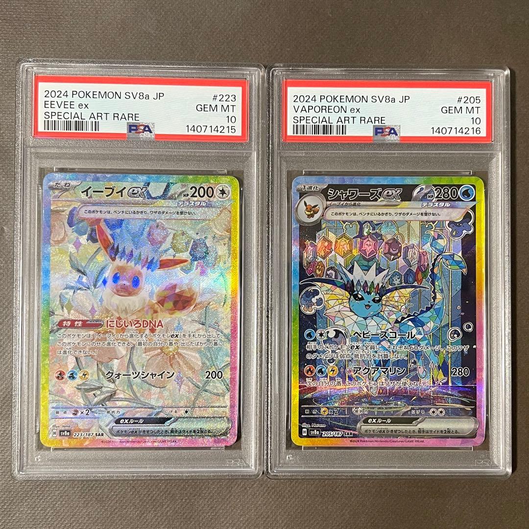 10連番‼️ ブイズ sar PSA10【極美品‼️即日発送‼️】テラスタルフェスex