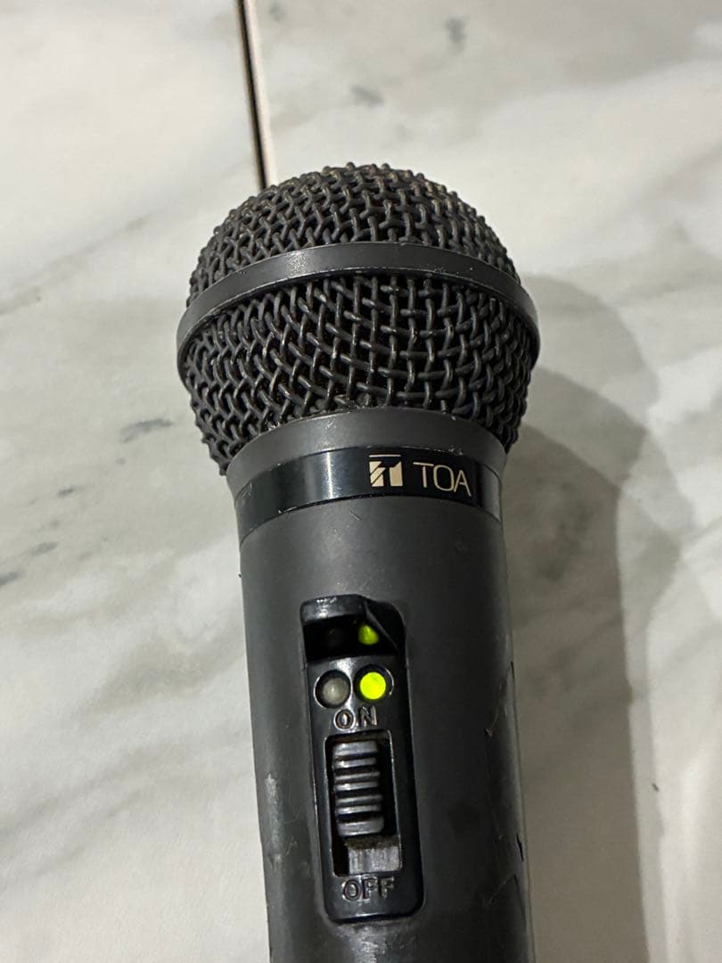 ★通電確認済み★TOAワイヤレスマイクWM-1250 ★現状品★